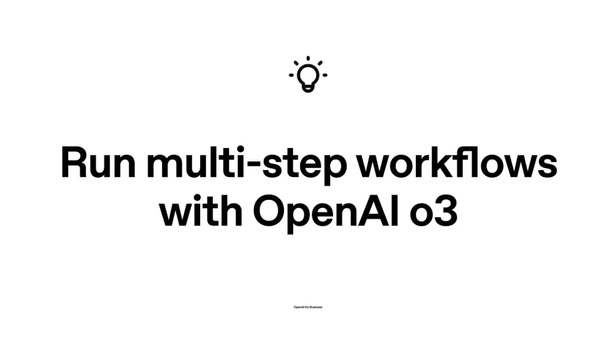 OpenAI Automate Complex Workflows