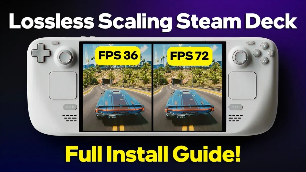 Lossless Scaling Steam Deck