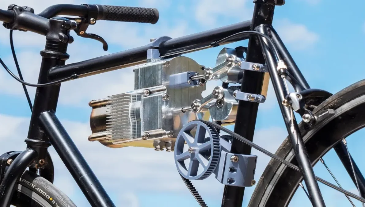 Stirling Engine Bike
